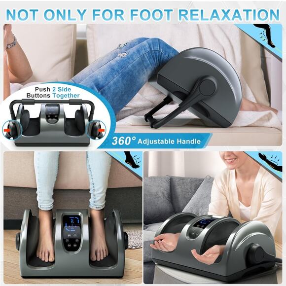 Foot Massager Heat FSA HSA Eligible Neuropathy Plantar Fasciitis Pain Relief NIB - Picture 5 of 7